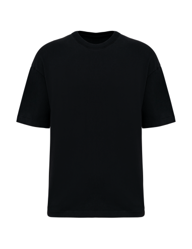 NAT-NS326-MEN'S WASHED EFFECT OVERSIZED T-SHIRT