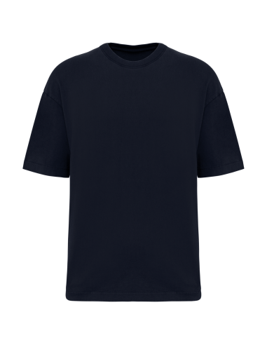 NAT-NS326-MEN'S WASHED EFFECT OVERSIZED T-SHIRT
