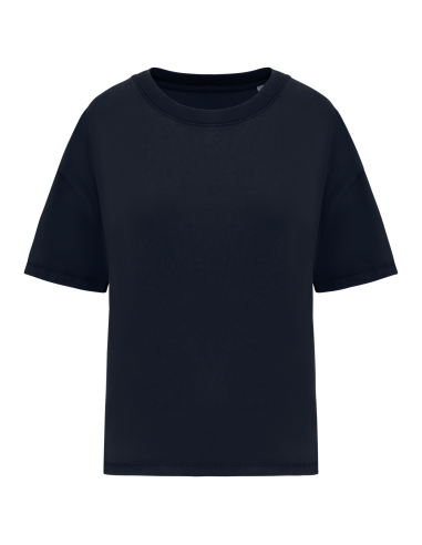NAT-NS327-LADIES’ WASHED EFFECT OVERSIZED T-SHIRT