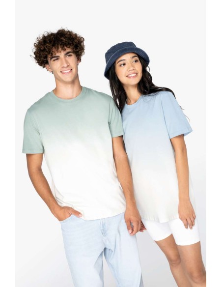 NAT-NS345-UNISEX ECO-FRIENDLY DIP DYE T-SHIRT
