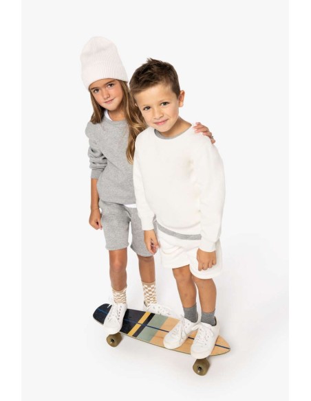NAT-NS403-KIDS' ECO-FRIENDLY ROUND NECK SWEATSHIRT