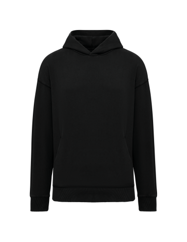 NAT-NS448-UNISEX WASHED EFFECT OVERSIZE HOODED SWEATSHIRT