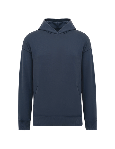 NAT-NS448-UNISEX WASHED EFFECT OVERSIZE HOODED SWEATSHIRT