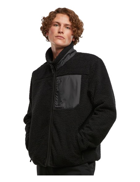 NEM-NM049-Bonded Sherpa Jacket