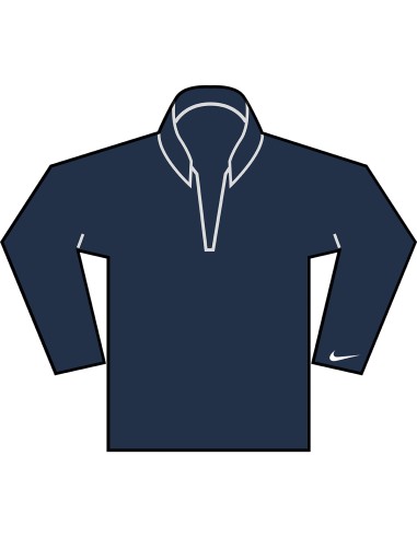 NIK-IB0307-Top Velocity 1/2 zippé