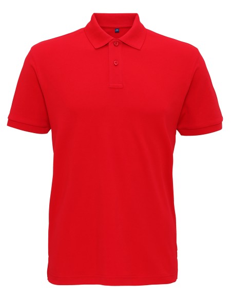 A-AQ005-Polo homme en tricot extra doux