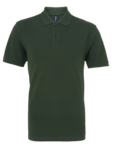 A-AQ010-Polo coupe classique pour hommes