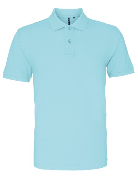 A-AQ010-Polo coupe classique pour hommes