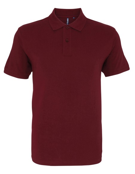 A-AQ010-Polo coupe classique pour hommes