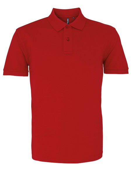 A-AQ010-Polo coupe classique pour hommes