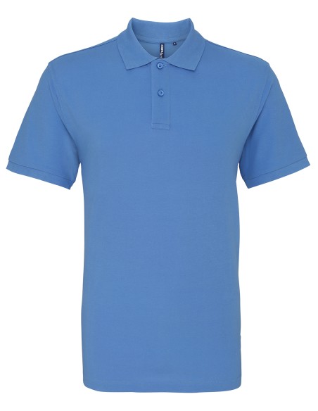A-AQ010-Polo coupe classique pour hommes
