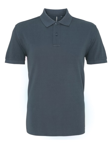 A-AQ010-Polo coupe classique pour hommes