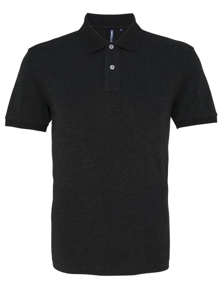 A-AQ010-Polo coupe classique pour hommes