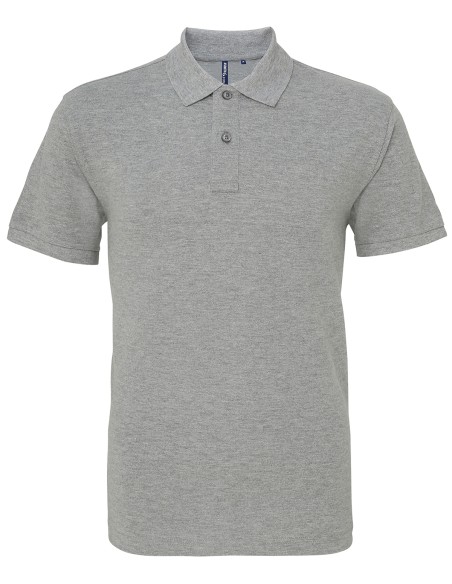 A-AQ010-Polo coupe classique pour hommes