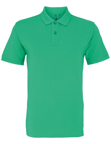 A-AQ010-Polo coupe classique pour hommes