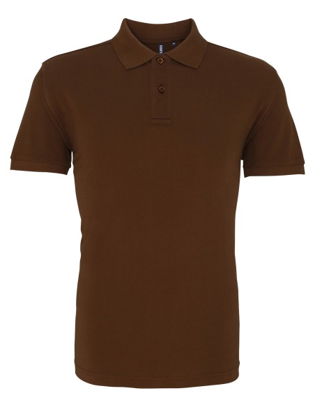 A-AQ010-Polo coupe classique pour hommes