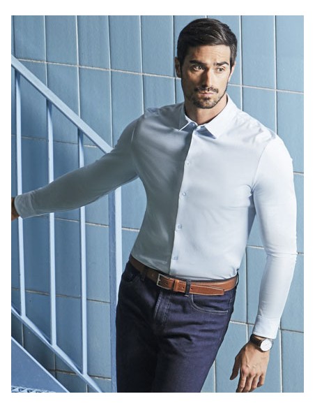 NEO-03198-Mens Mercerised Shirt Balthazar