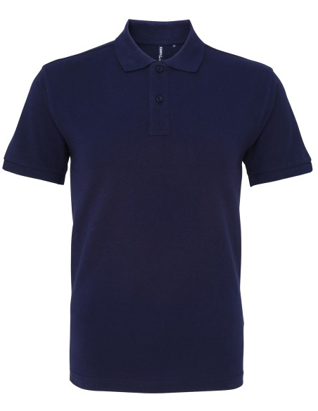 A-AQ010-Polo coupe classique pour hommes