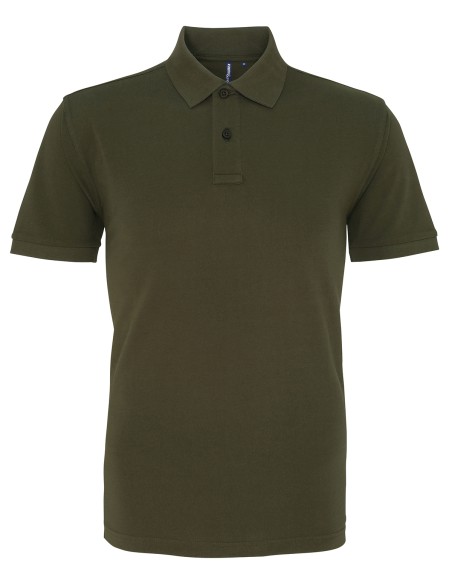 A-AQ010-Polo coupe classique pour hommes