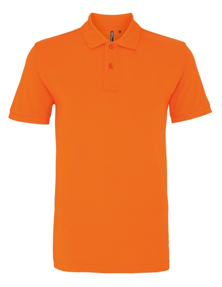 A-AQ010-Polo coupe classique pour hommes