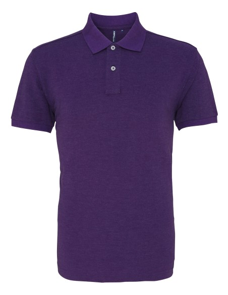 A-AQ010-Polo coupe classique pour hommes