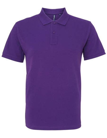 A-AQ010-Polo coupe classique pour hommes