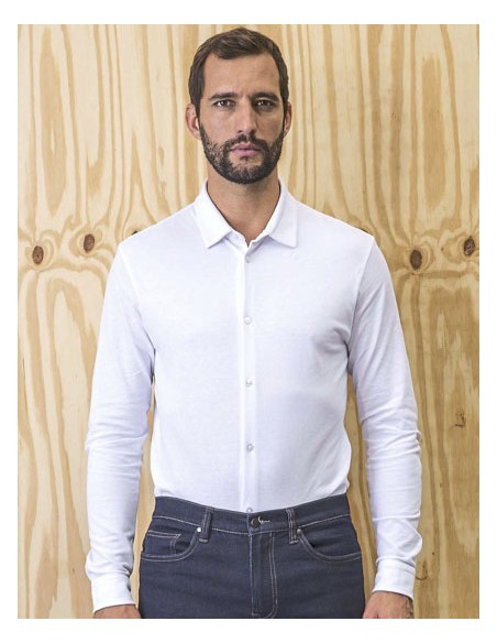 NEO-03777-Mens Cotton Pique Shirt Basile