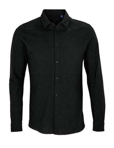 NEO-03777-Mens Cotton Pique Shirt Basile