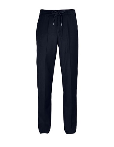 NEO-03778-Mens Elasticated Waist Suit Trousers Germain