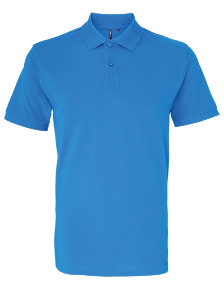 A-AQ010-Polo coupe classique pour hommes