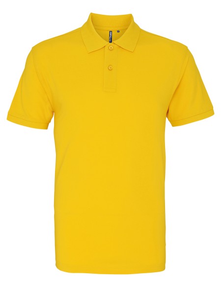 A-AQ010-Polo coupe classique pour hommes
