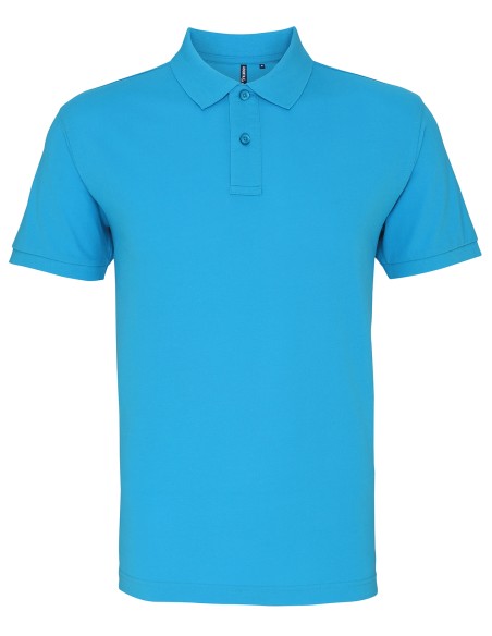 A-AQ010-Polo coupe classique pour hommes