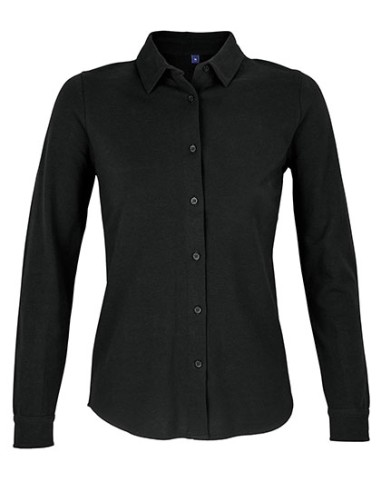 NEO-03791-Womens Cotton Pique Shirt Basile
