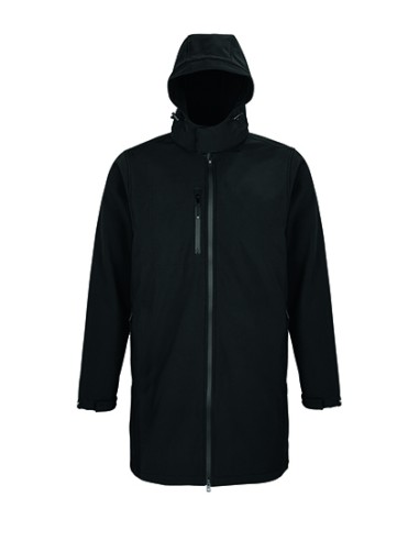 NEO-03793-Mens Long Softshell Coat Achille