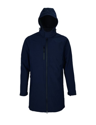 NEO-03793-Mens Long Softshell Coat Achille