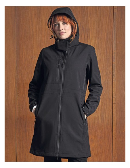 NEO-03794-Womens Long Softshell Coat Achille