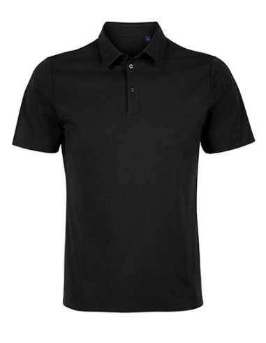 NEO-03933-Mens Mercerised Jersey Polo Shirt Relax Oscar