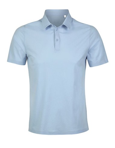 NEO-03933-Mens Mercerised Jersey Polo Shirt Relax Oscar