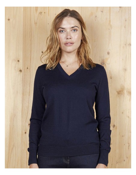 NEO-03988-Womens V-Neck Sweater Sullivan