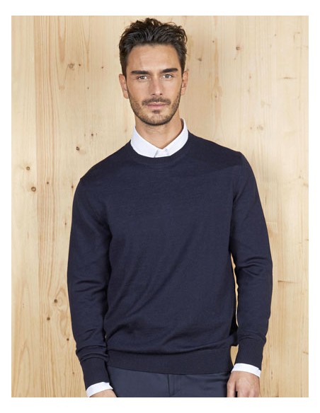 NEO-04037-Mens Round-Neck Sweater Stuart