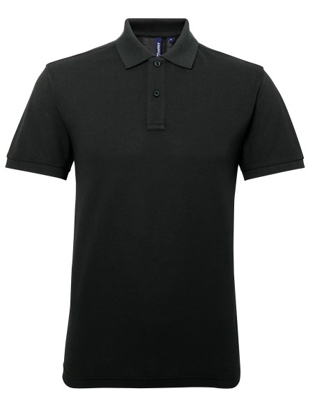 A-AQ015-Polo homme classique polycoton