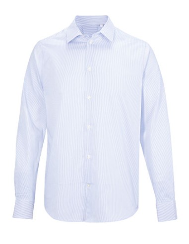 NEO-04339-Womens Easy Care Striped Shirt Baptiste