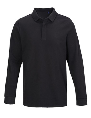 NEO-04396-Mens Long Sleeve Polo Shirt Owen