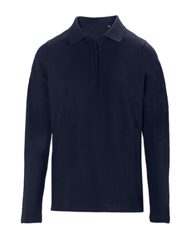 NEO-04397-Womens Long Sleeve Polo Shirt Owen