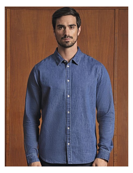 NEO-04796-Mens High-End Denim Shirt Bennett