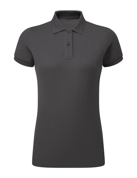 A-AQ020-Polo coupe classique pour femme