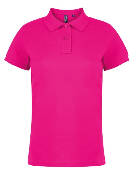 A-AQ020-Polo coupe classique pour femme