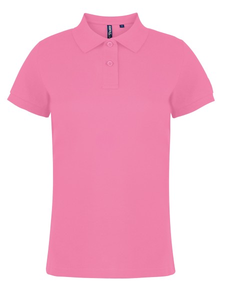 A-AQ020-Polo coupe classique pour femme