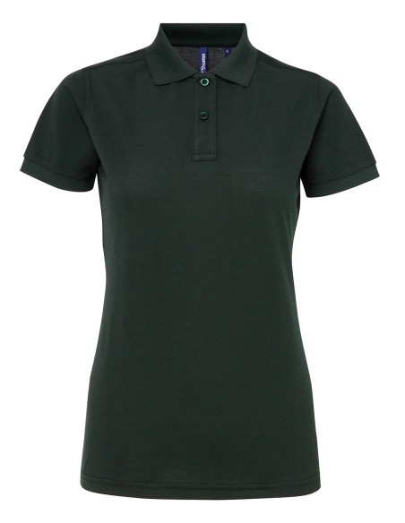 A-AQ025-Polo femme classique polycoton