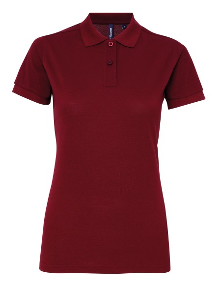 A-AQ025-Polo femme classique polycoton